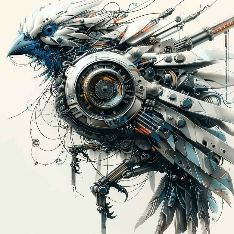 biomechanics tattoo design ideas Surrealism fluid forms dynamic shadows shows endurance