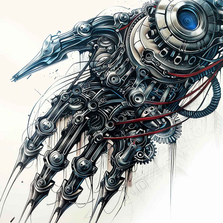 biomechanics tattoo design ideas abstract engineered forms for upper shoulder