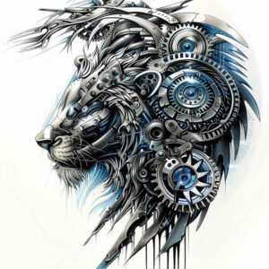 biomechanics tattoo design ideas subtle highlights fluid motion for lower leg