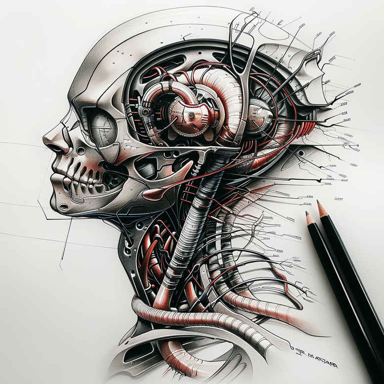 biomechanics tattoo design ideas layered fill joint mechanics for spine