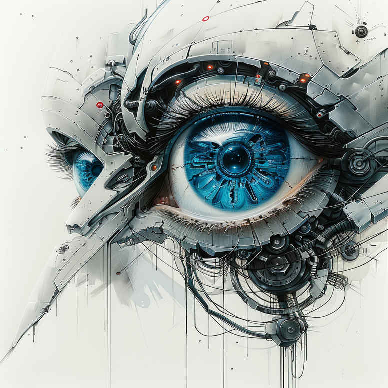 biomechanics tattoo design ideas Surrealism psychedelic mechanical synergy for inner arm