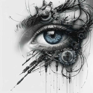 Biomechanika - Free tattoo design ideas ai genereted - inkby.ai