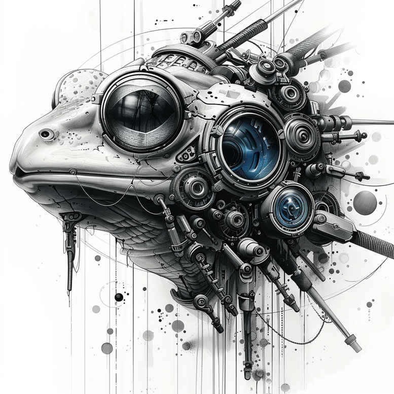 Biomechanika - Free tattoo design ideas ai genereted - inkby.ai