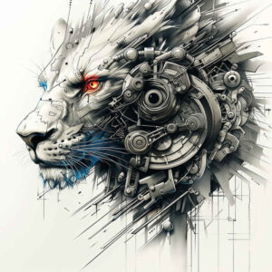 Biomechanika - Free tattoo design ideas ai genereted - inkby.ai