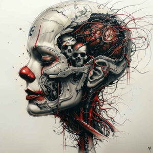 Biomechanika - Free tattoo design ideas ai genereted - inkby.ai