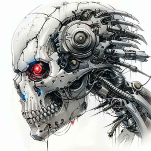 Biomechanika - Free tattoo design ideas ai genereted - inkby.ai