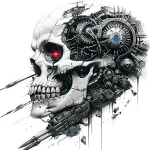 Biomechanika - Free tattoo design ideas ai genereted - inkby.ai