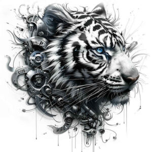 Biomechanika - Free tattoo design ideas ai genereted - inkby.ai