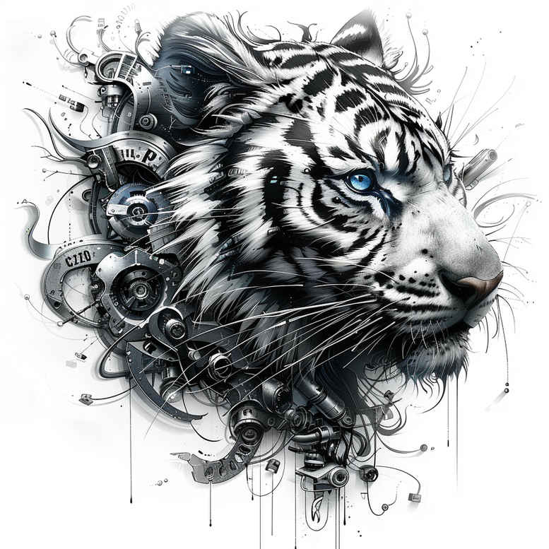 Biomechanika - Free tattoo design ideas ai genereted - inkby.ai