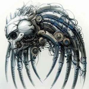 Biomechanika - Free tattoo design ideas ai genereted - inkby.ai