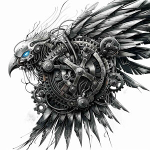 Biomechanika - Free tattoo design ideas ai genereted - inkby.ai