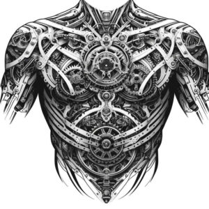 Biomechanika - Free tattoo design ideas ai genereted - inkby.ai