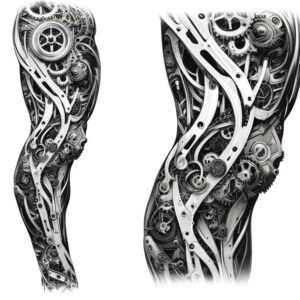 Biomechanika - Free tattoo design ideas ai genereted - inkby.ai