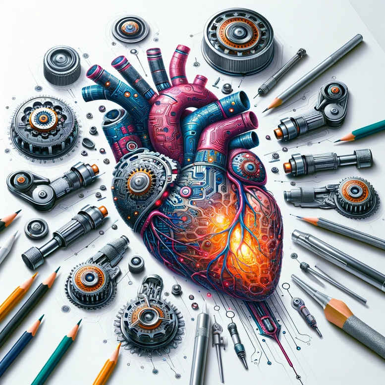 Biomechanika - Free tattoo design ideas ai genereted - inkby.ai