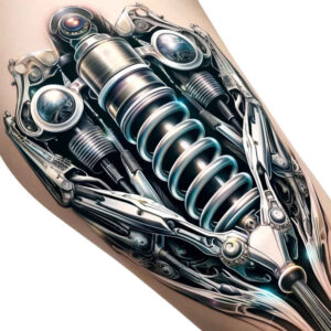 Biomechanika - Free tattoo design ideas ai genereted - inkby.ai