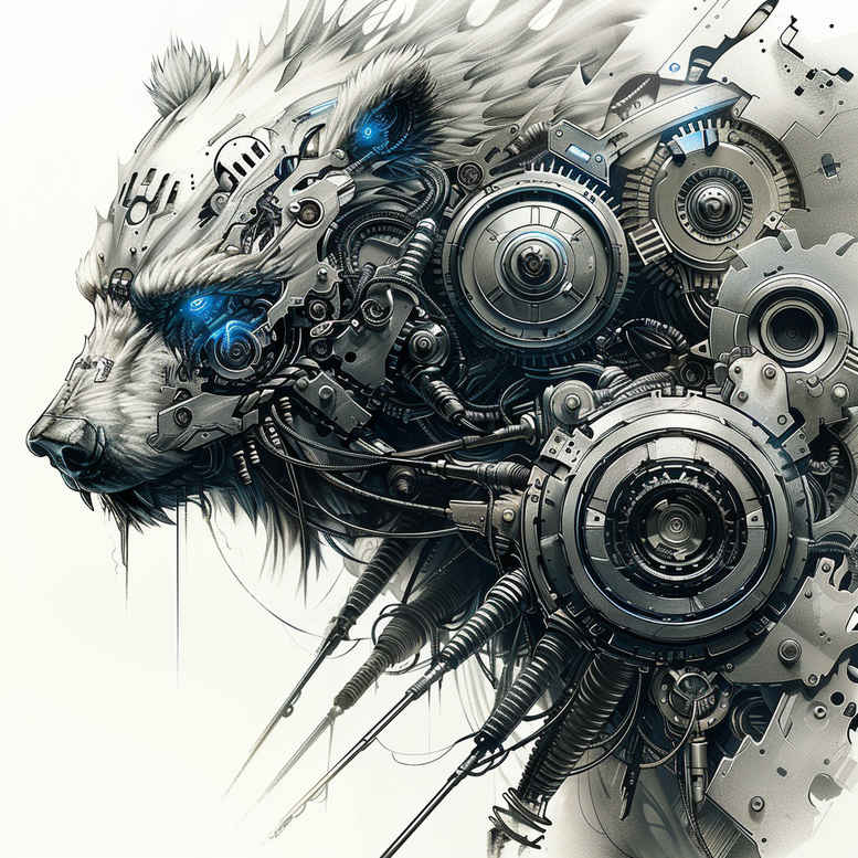 Biomechanika - Free tattoo design ideas ai genereted - inkby.ai