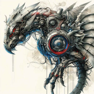 Biomechanika - Free tattoo design ideas ai genereted - inkby.ai
