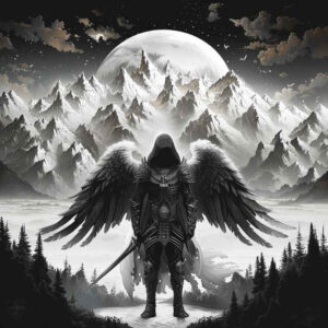 angel – tattoo design ideas free ai generated – realism-photo-realistic – for-arm – Gallery: angel-inkby-ai