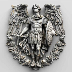 angel – tattoo design ideas free ai generated – realism-photo-realistic – for-arm – Gallery: angel-inkby-ai