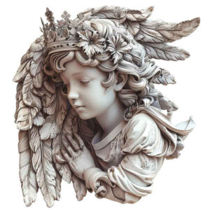angel – tattoo design ideas free ai generated – realism-photo-realistic – for-arm – Gallery: angel-inkby-ai