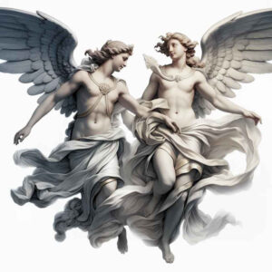 angel – tattoo design ideas free ai generated – realism-photo-realistic – for-arm – Gallery: angel-inkby-ai
