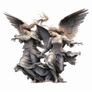 angel – tattoo design ideas free ai generated – realism-photo-realistic – for-arm – Gallery: angel-inkby-ai