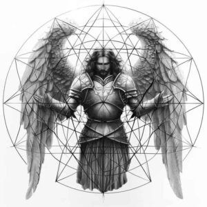 angel – tattoo design ideas free ai generated – realism-photo-realistic – for-arm – Gallery: angel-inkby-ai