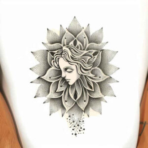angel tattoo design ideas Surrealism morphic celestial messenger for foot