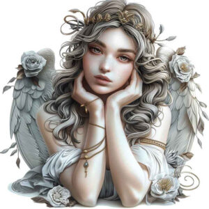 angel tattoo design ideas Surrealism illusionary heavenly host for wrist