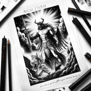 angel tattoo design ideas soft shadows sacred for fingers