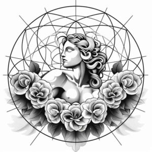 angel tattoo design ideas Realism natural tones transcendent for upper shoulder