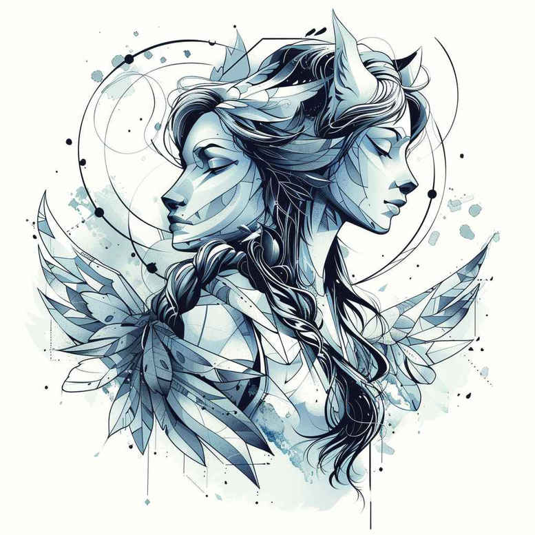 angel tattoo design ideas Realism detail accuracy transcendent light for temple