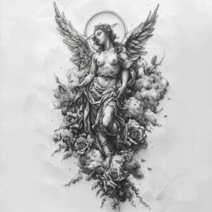 angel-tattoo-designs-ideas-ai-generated--classic-shading-celestial-light-for-neck