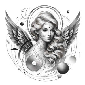 angel-tattoo-designs-ideas-ai-generated--realism-realistic-dimension-seraphic-presence-for-biceps