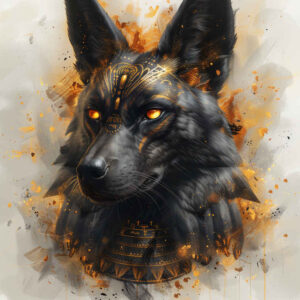 anubis-ritual-precise-anatomy-for-lower-chest – tattoo design ideas free ai generated – Gallery: anubis-inkby-ai