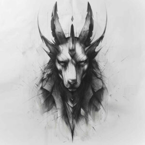 death-symbolism-anubis-visual-truth-for-palm – tattoo design ideas free ai generated – Gallery: anubis-inkby-ai