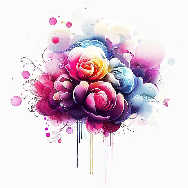 colorful-background-shadow-background-serenity – tattoo design ideas free ai generated – Gallery: backgrounds-inkby-ai
