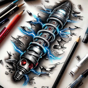 biomechanics tattoo design ideas volume effect dynamic curves for chest