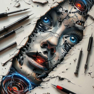 biomechanics tattoo design ideas Realism perfect proportions engineered forms embodying courage