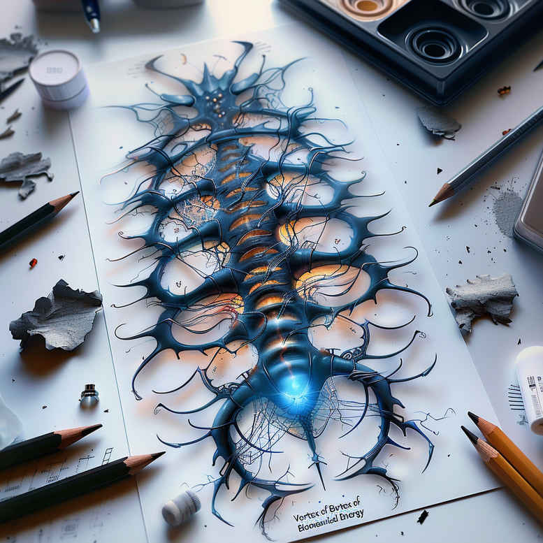 biomechanics tattoo design ideas spectral hues force vectors symbol of determination