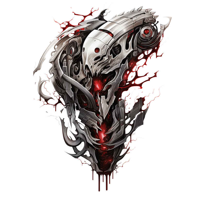 biomechanics tattoo design ideas Surrealism enigmatic levers for behind ear