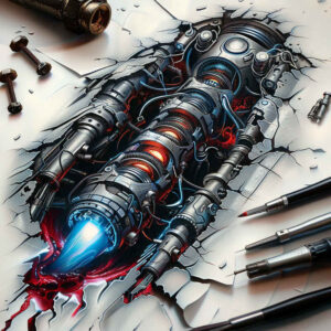 biomechanics tattoo design ideas classic motifs muscle fibers represents perseverance
