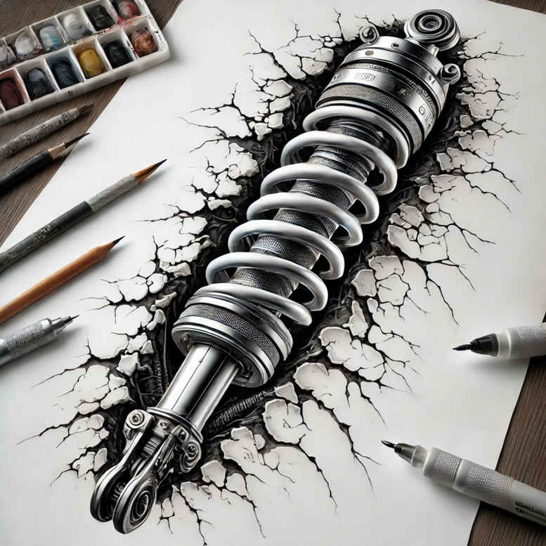 biomechanics tattoo design ideas Realism color precision technical shading shows courage