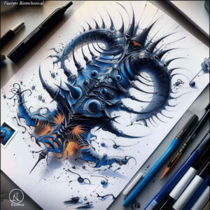 biomechanics-tattoo-designs-ideas-ai-generated--dampers-surrealism-fantastical-for-upper-thigh
