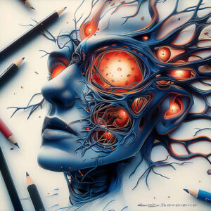 biomechanics-tattoo-designs-ideas-ai-generated--shafts-realism-contrast-play-for-upper-chest