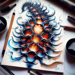biomechanics-tattoo-designs-ideas-ai-generated--valves-decorative-flourishes-for-toe
