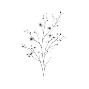 branches tattoo design ideas minimal texture detailed flora for arm
