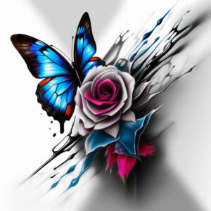 butterflies-moths-dragonflies tattoo design ideas harmony compact for spine