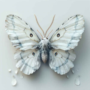 butterflies-moths-dragonflies tattoo design ideas discreet detailed wing patterns stands for perseverance