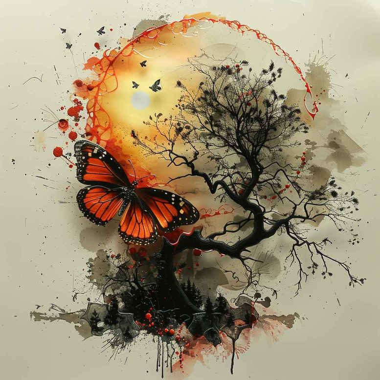butterflies-moths-dragonflies tattoo design ideas mandala tattoo discreet mark for ankle